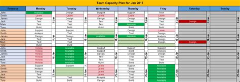 Excel Team Calendar Template Download Plan Monthly Schedule Free