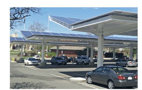 Solar Canopy Parking Lot With Ev Chargers Download Scientific Diagram
