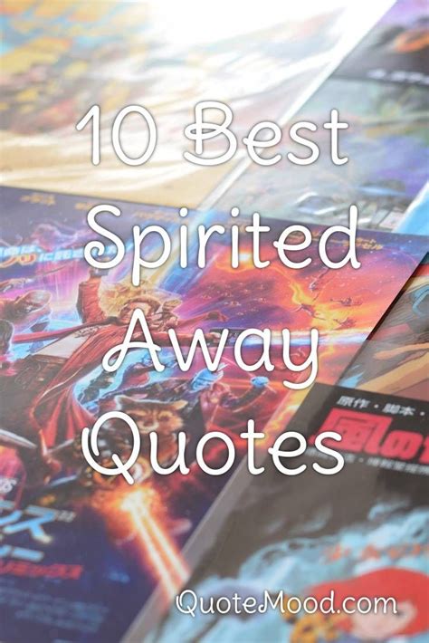 10 Most Inspiring Spirited Away Quotes Spirited Away Spirit Quotes