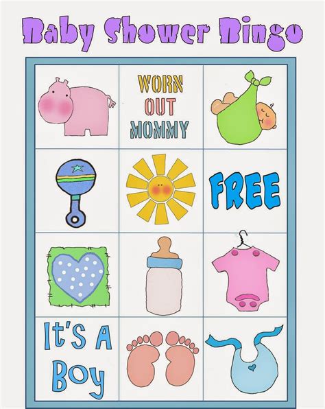 Bingo Para Baby Shower Para Imprimir Gratis Bingo Baby Shower Cartas De Bingo Diy Baby