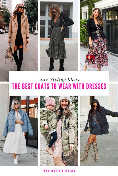 The Best Coats To Wear With Dresses