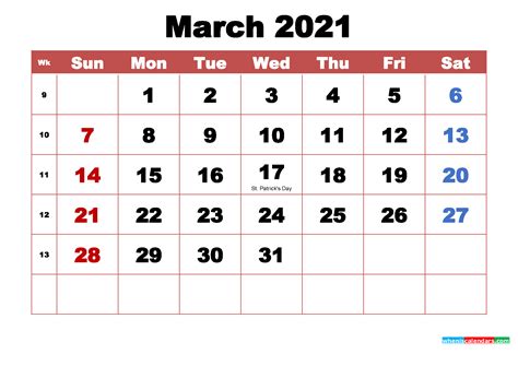 Free 2021 calendars & calendar strips. March 2021 Calendar Wallpapers - Top Free March 2021 ...