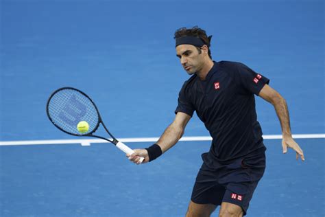 Federer Forehand Volley Roger Federer Forehand And Backhand Full