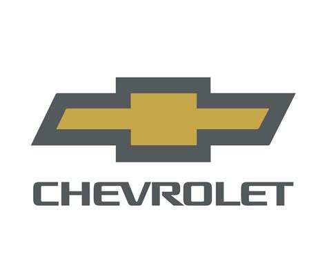 Chevrolet Brand Logo Car Symbol With Name Design Usa Automobile Vector