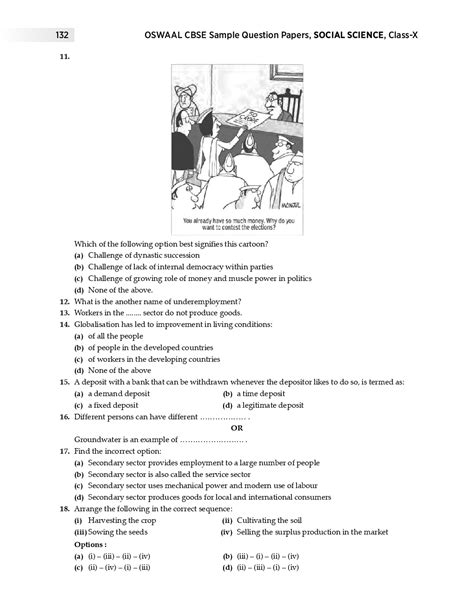 Question papers not only helps in identifying how the 5th class sample paper 2021 that we are sharing here will make you familiar with the latest pattern of questions which are coming these days. Download Oswaal CBSE Sample Question Papers 5 For Class X Social Science (March 2020 Exams) by ...