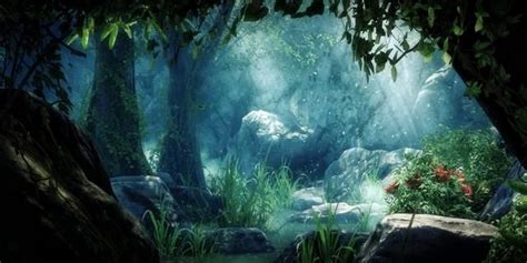 Forest Animation Hd 720p Cryengine Real Time Bokeh Depth Of Field