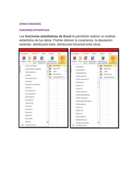 Album De Funciones De Microsoft Excel By Marisol Pantaleon Issuu