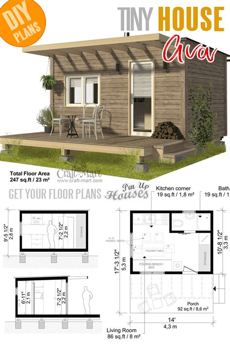 Tiny House Small Home Blueprints Home