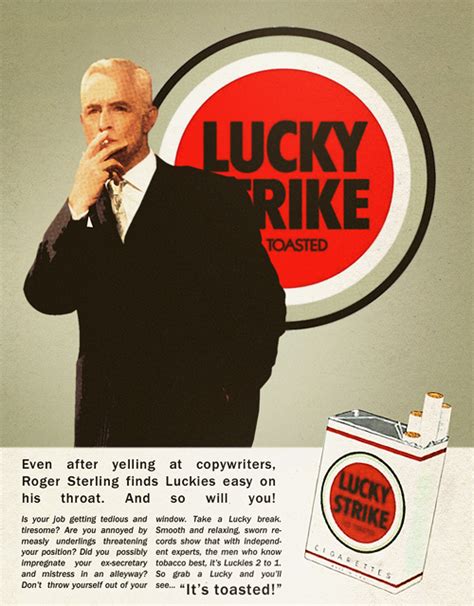 Lucky Strike Cigarettes Ad Old Advertisements Advertising Mad Men