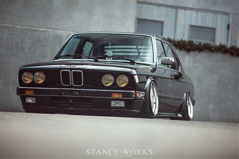 Stanceworks Revisits Riley Stairs Bmw E28 540i