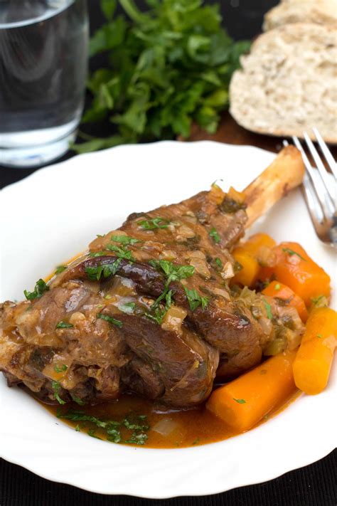 Slow Cooked Lamb Shanks This Recipe Is Comfort Food At Its Finest