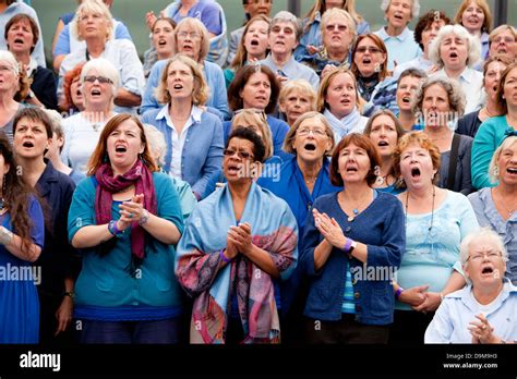 Singing Choir Adults Hi Res Stock Photography And Images Alamy
