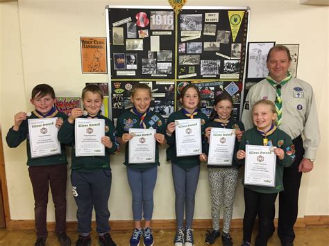 Wilmcote Cub Scouts Seven More Chief Scout Silver Awards