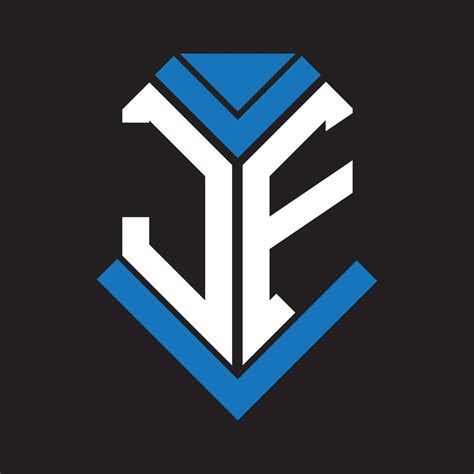 Jf Letter Logo Design On Black Background Jf Creative Initials Letter Logo Concept Jf Letter