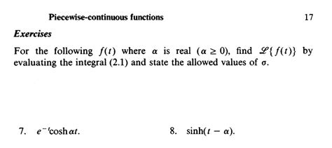 Solved Piecewise Continuous Functions 17 Exercises For The