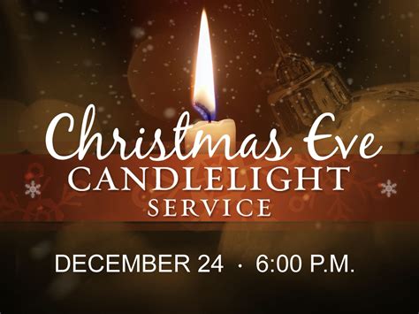 Christmas Eve Candlelight Service Brockton Assembly Of God