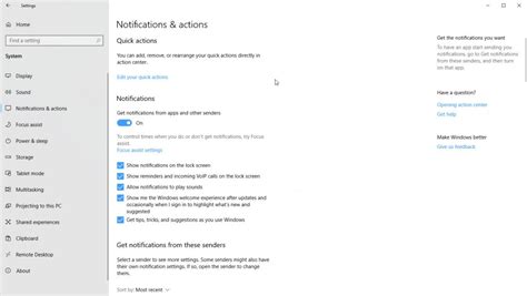 How To Manage Notifications In Windows 10