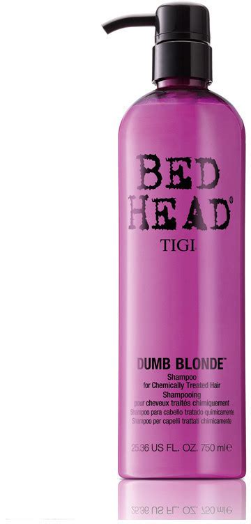 Tigi Bed Head Dumb Blonde Shampooing 750 Ml Au Meilleur Prix Sur