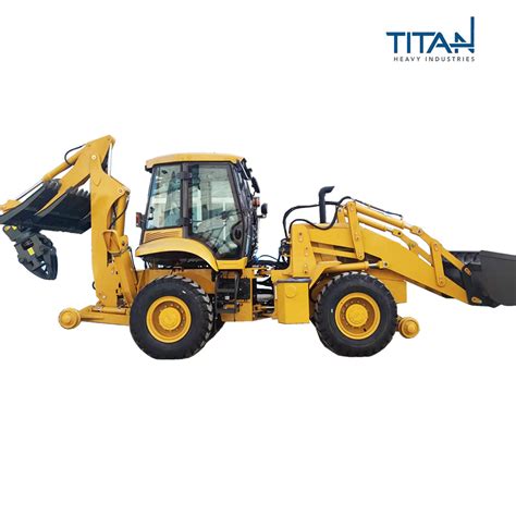 TITAN Nude In Container Mini Compact Small Backhoe Loader With UL