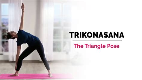 Trikonasana Steps