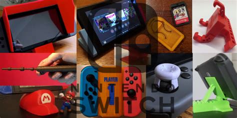 Ten 3d Printable Things Mods And Accessories For The Nintendo Switch
