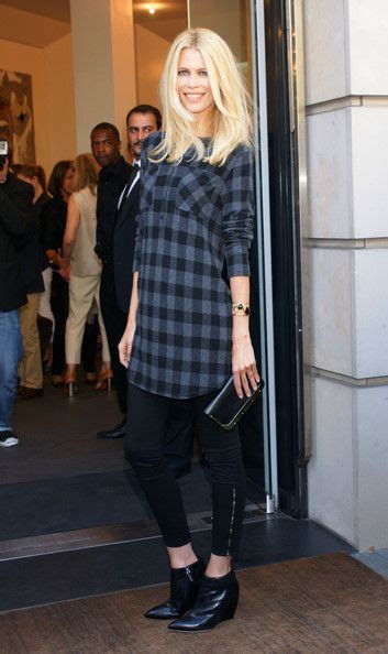 claudia schiffer leggings claudia schiffer fashion outfit with wedges