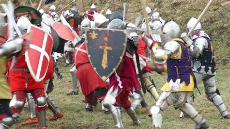 Knights In Battle Stock Video Motion Array