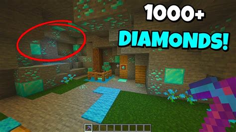 I Built A Diamond Mine For My Minecraft Server 1000 Diamonds