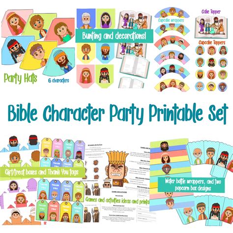 Printable Bible Characters