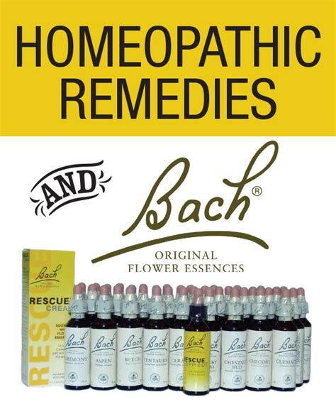 Homeopathic And Bach Flower Remedies The Wellness Center