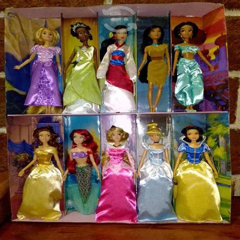 Coleccion De Muñecas Princesas Disney Completa Princesas Disney Princesas Disney Clube Zeros Eco