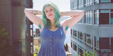 Dying Armpit Hair Crazy Colours Is Totally A Thing Now