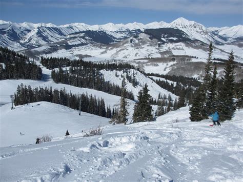 Crested Butte Mountain Ski Resort Crested Butte Co