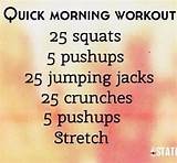 Images of Workouts In The Morning