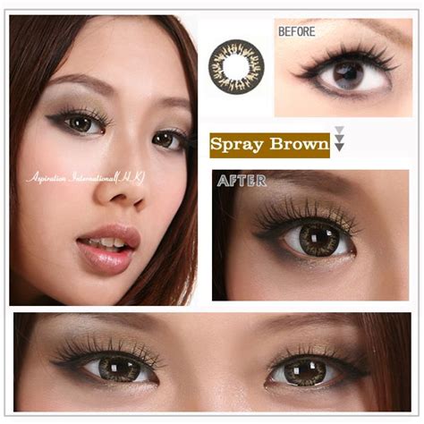 Eos Spray Brown Contact Lens Pair 210br 2999 Colored Contacts