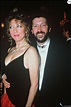 Eric Clapton et Pattie Boyd au cours de leur mariage, en février 1987 à ...