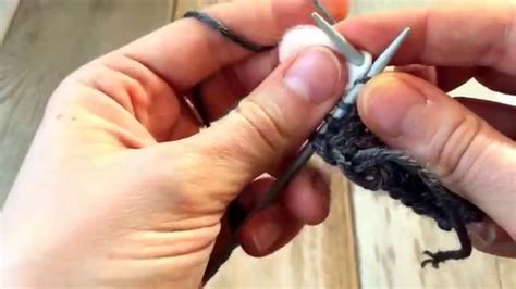 How To Knit With Thrums Youtube