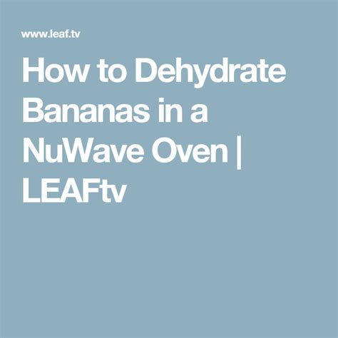 How To Keep Bananas From Ripening Too Quickly Dehydrated Bananas