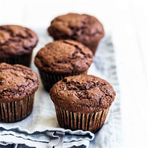 Double Chocolate Muffins Handle The Heat