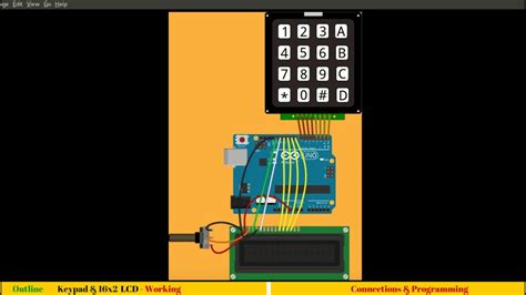 11 Interfacing 4x4 Matrix Keypad And 16x2 Lcd With Arduino