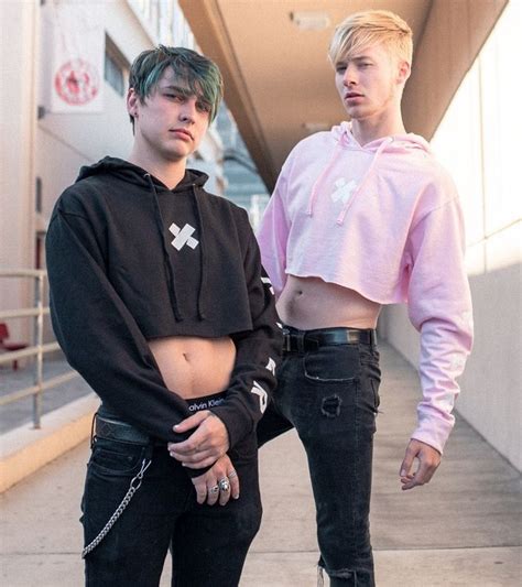 Male Crop Tops Sam And Colby Sam And Colby Merch Sam And Colby