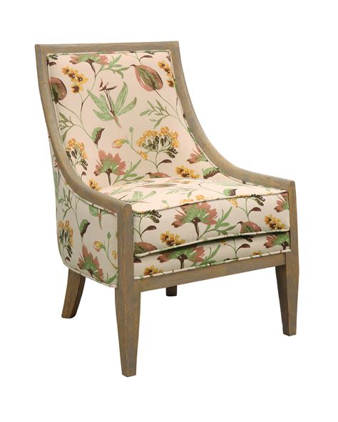 Create an inviting atmosphere with new living room chairs. Beachum Distressed Floral Print Accent Chair - Walmart.com ...