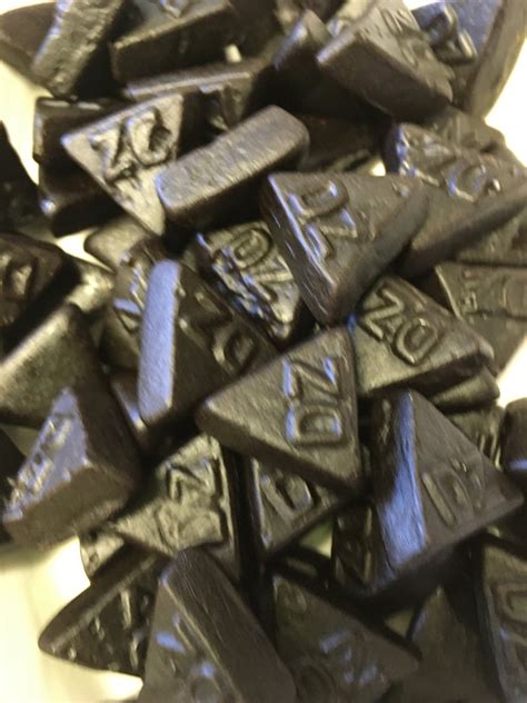Dutch Double Salted Licorice Triangles The Licorice Shop