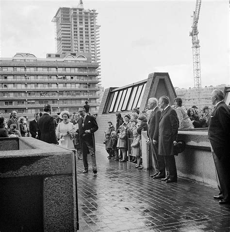 Previously Unseen Images Of Barbican Under Construction Londonist