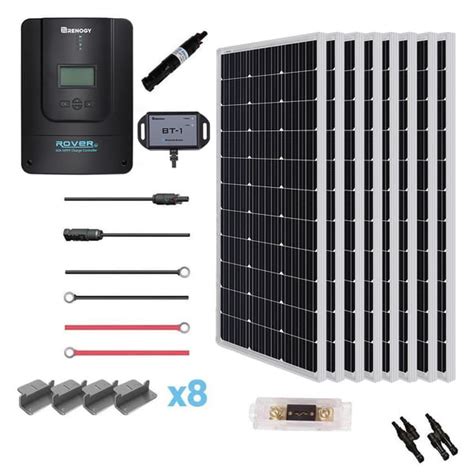 Renogy 800 Watt 12v Monocrystalline Solar Premium Kit Off Grid System