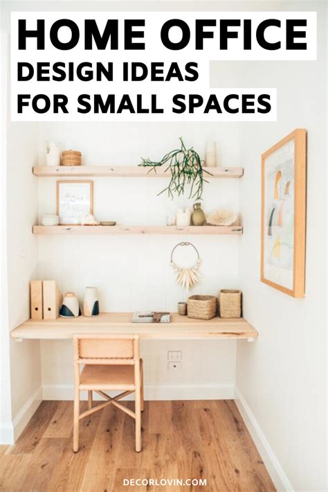 Home Office Ideas For Small Spaces Tiny Home Office Small Home