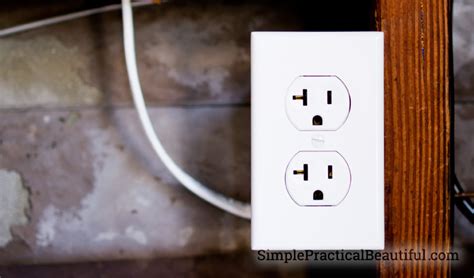 See, that's what the app is perfect for. How to Add an Electrical Outlet | Simple Practical Beautiful