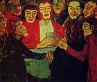 La última cena. Nolde. 1909 | Emil nolde, German expressionism, Last supper