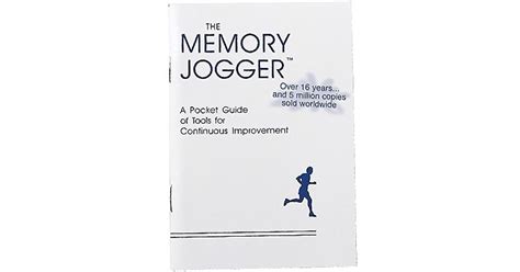 The Memory Jogger A Pocket Guide Of Tools For Continuous Improvement