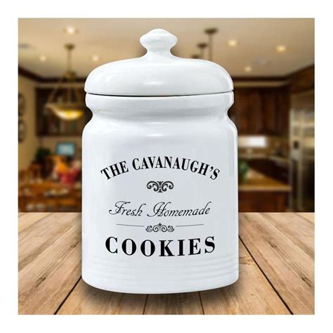 Personalised Ceramic Cookie Jar Uk
